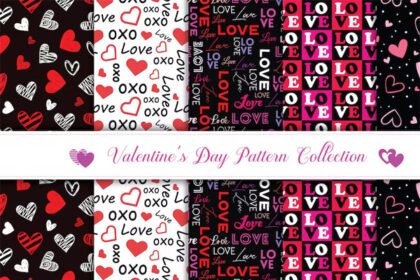 Valentine's Day Pattern Collection v.4