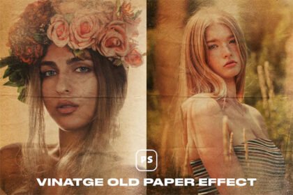 Vintage Old Paper Effect