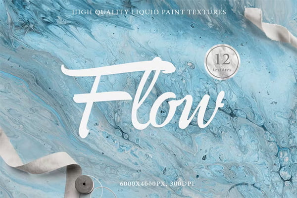 12 Flow Liquid Textures