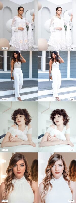 Blogger Lightroom White Presets Blogger Lightroom White Presets