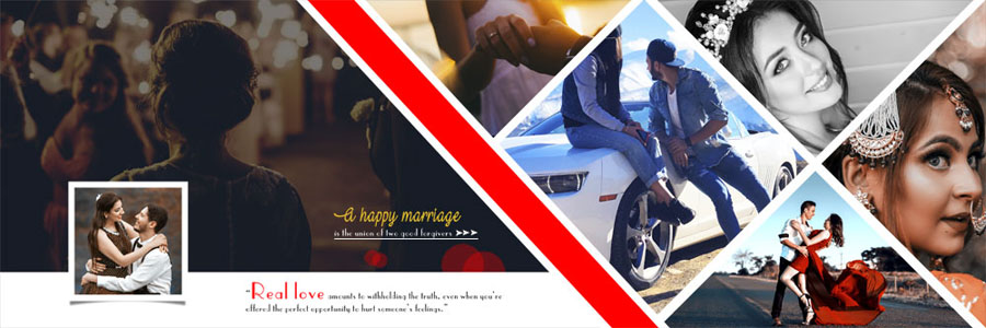 Elegant Wedding Photo Album Design PSD 2025