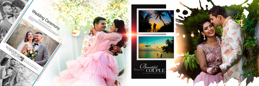 Modern Wedding Album PSD Template 2025
