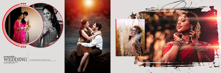 Luxury Wedding Album PSD Template 2025