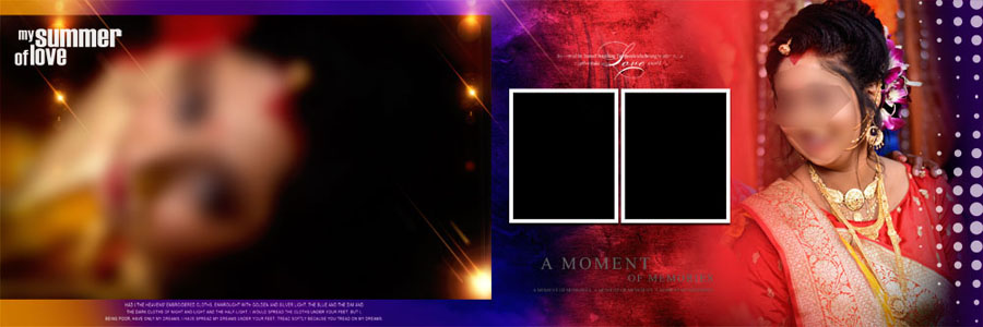 Creative Wedding Album PSD 2025 Template