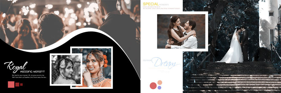 Luxury Wedding Album PSD 2025 Design