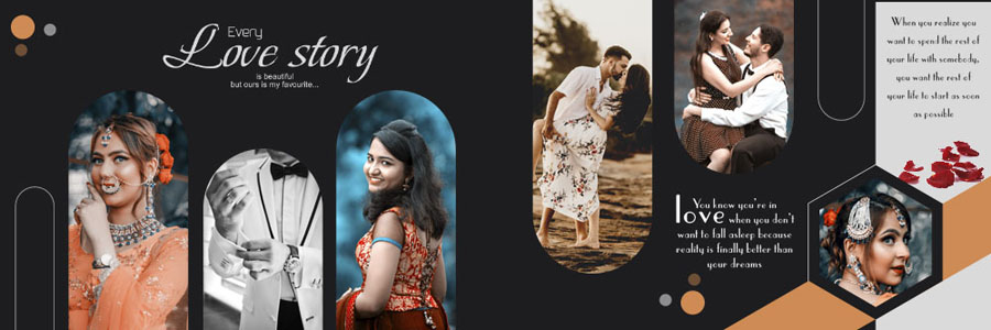 High-Resolution Wedding Album PSD 2025