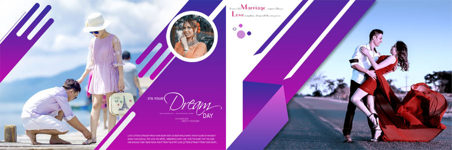 Professional Wedding Photo Album PSD 2025