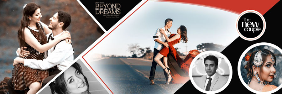 Romantic Wedding Album PSD Design 2025