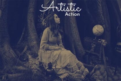 Photoshop Artistic Action V2