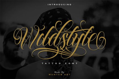 Wildstyle Chicano Tattoo Font