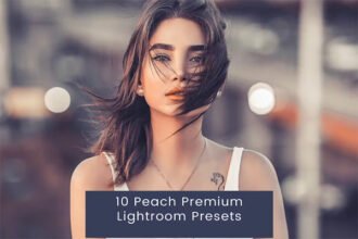 10 Peach Premium Lightroom Presets