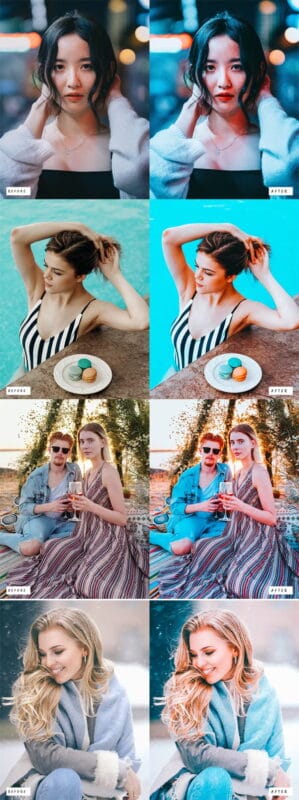 23 Pro Teal & Orange Lightroom Presets 23 Pro Teal & Orange presets
