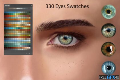 330 Eyes Swatches