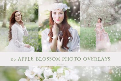 Blossom Spring Photoshop Overlays