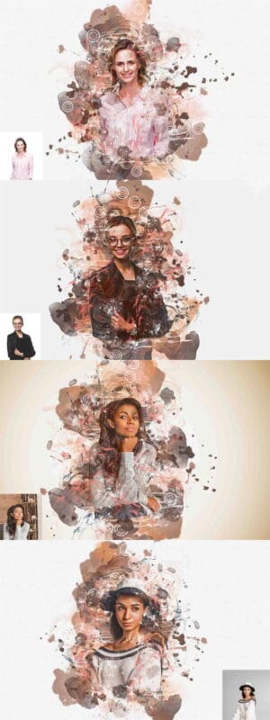 Matte Color Art Photoshop Action Matte Color Art Photoshop Action