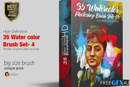Water Color Photoshop Brush