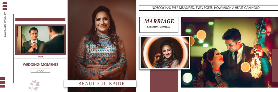 Wedding Album Design 12x36 PSD 2024 Spread 12