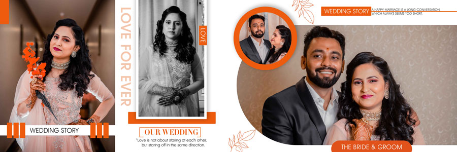 12x36 Wedding Album Design 2024 Page 23