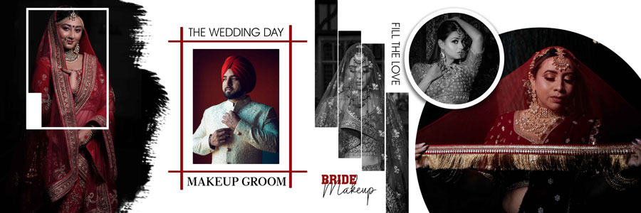 Modern Wedding Album Templates for 2024 Spread 6