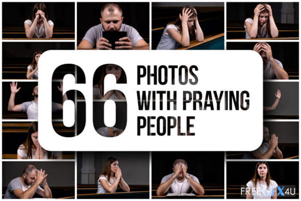 Photos with Praying People