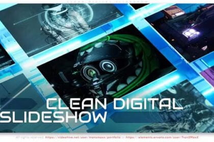 Clean Digital Slideshow