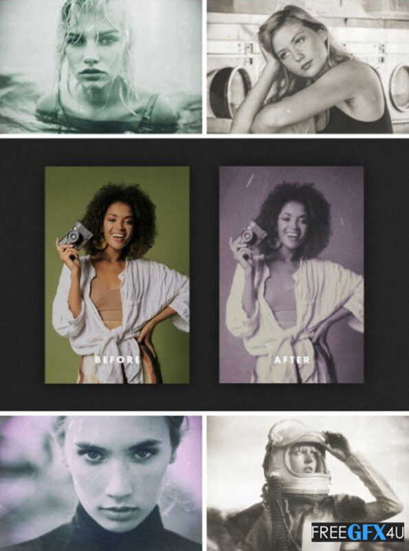 Free Vintage Portrait Photo Effect Download Vintage Portrait Photo Effect