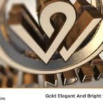 Gold Elegant And Bright Logo Reveal