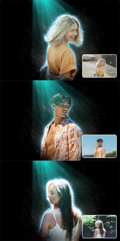 Hologram Photo Effect Free Download Hologram Photo Effect