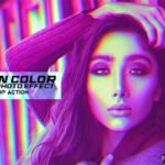 Neon Color Photo Effect