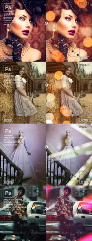 Neon Photoshop Bokeh Overlays Neon Photoshop Bokeh Overlays