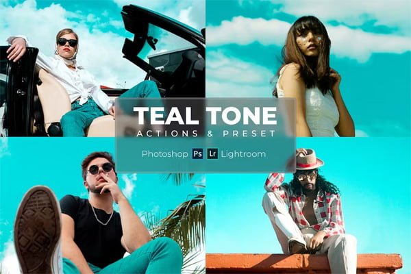 Presets and Photoshop Actions Teal Tone Presets and Photoshop Actions Teal Tone