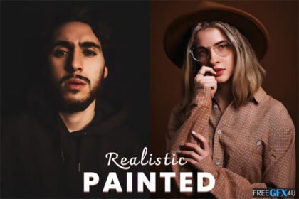 Realistic Painted Art Action