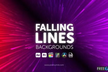 Falling Lines Backgrounds