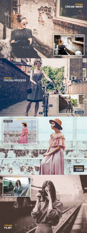 Vintage Actions & Presets Vintage Actions & Presets