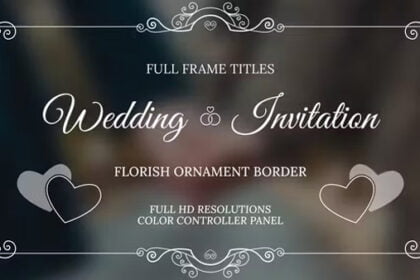 Wedding Invitation Overlays