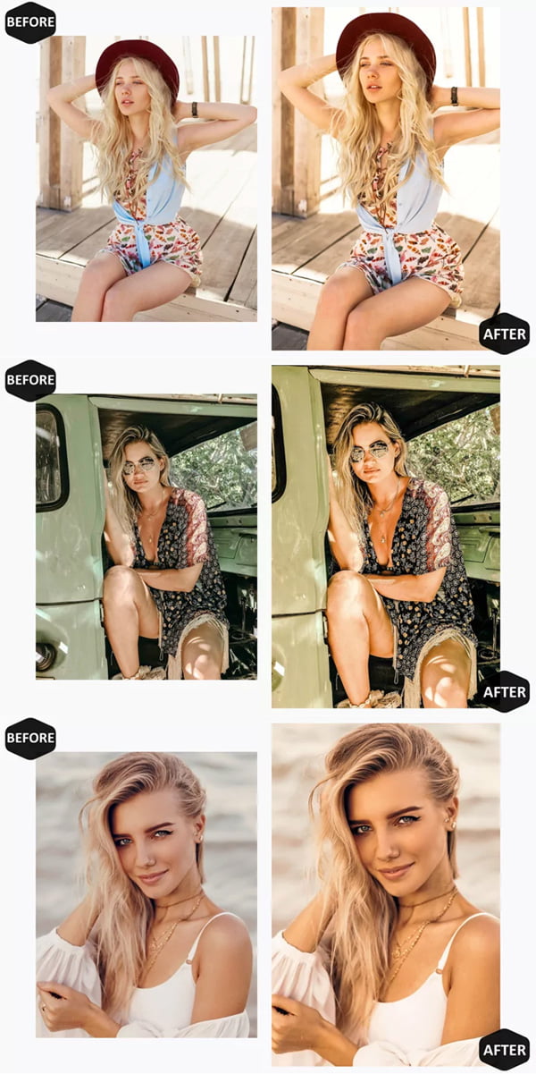 10 Shiny Portrait Mobile & Desktop Presets 10 Shiny Portrait Mobile & Desktop Presets