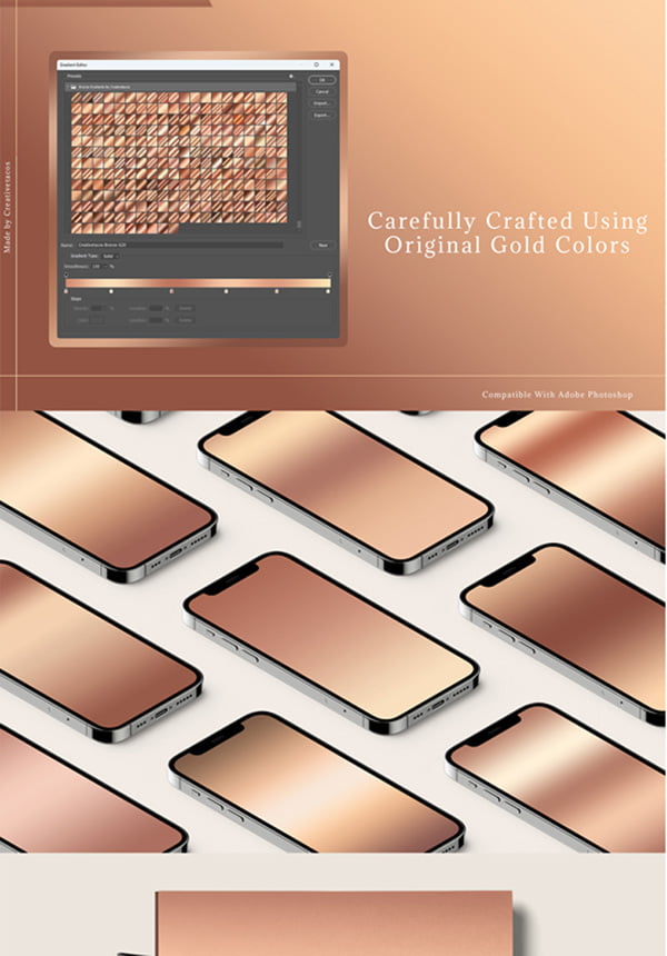 250 Bronze Photoshop Gradients Collections 250 Bronze Photoshop Gradients Collections