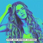 Action With Pop Art Effect