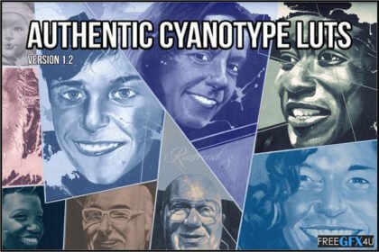 Authentic Cyanotype LUTs