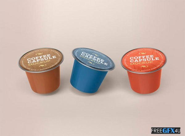 Coffee Capsule Mockup Free Download Coffee Capsule Mockup