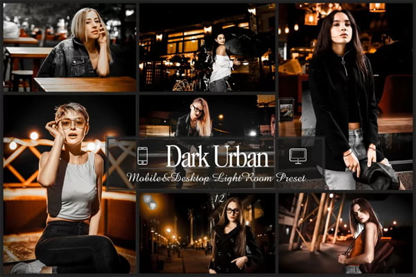Dark Urban Presets Outdoor Moody Dark Urban Presets Outdoor Moody