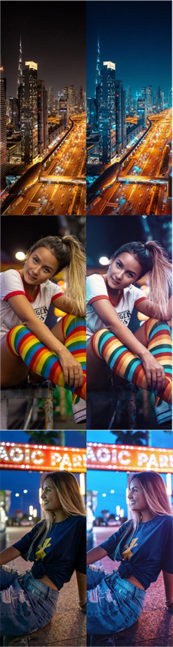 Moody Night Glow Presets Moody Night Glow Presets