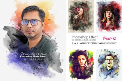 Painting Photo Effect Template