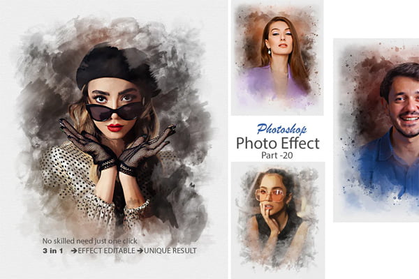 Realistic Painting Photo Effect