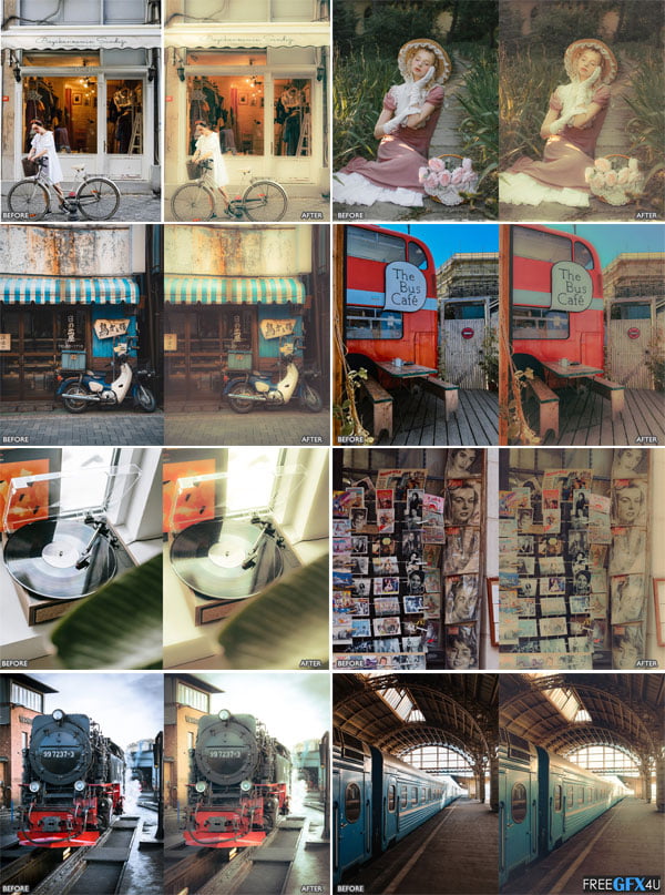 Retro & Vintage Lightroom Presets for a Nostalgic Look Retro & Vintage Presets for a Nostalgic Look