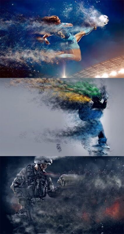 Scatter Particles Photoshop Action Scatter Particles Photoshop Action