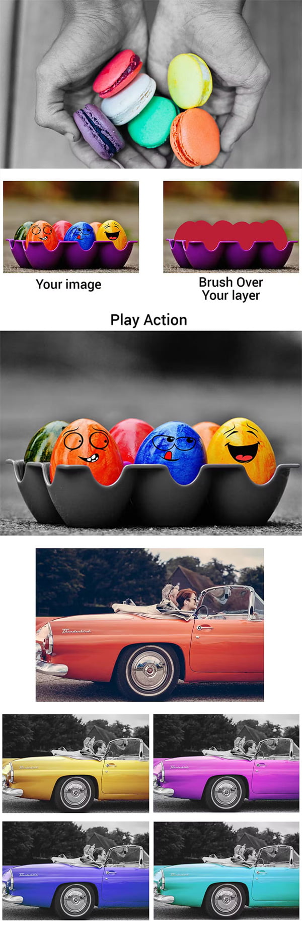Selective Color Photoshop Action Selective Color Photoshop Action