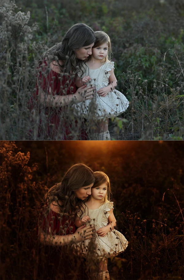 Warm & Bold Photoshop Action Warm & Bold Photoshop Action