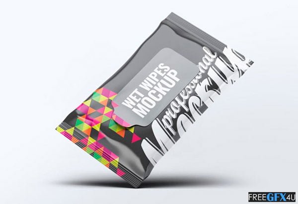 Wet Wipes Package Mockup Wet Wipes Package Mockup