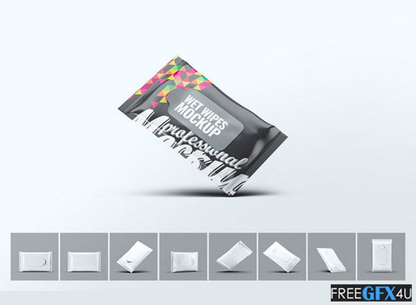 Wet Wipes Package Mockup Wet Wipes Package Mockup